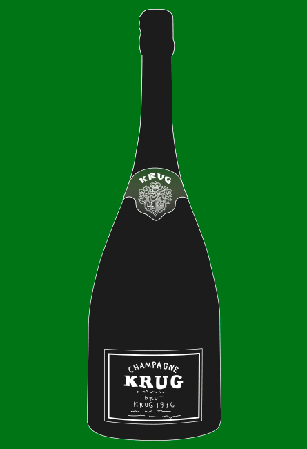 Sold at Auction: Krug; Vintage Brut, 1988